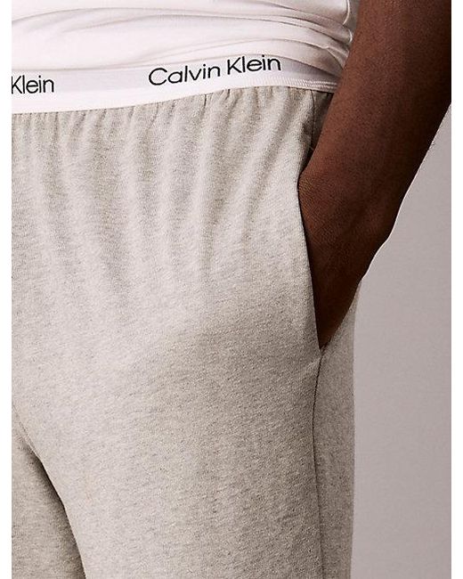 Calvin Klein Pyjamabroek in het Gray voor heren
