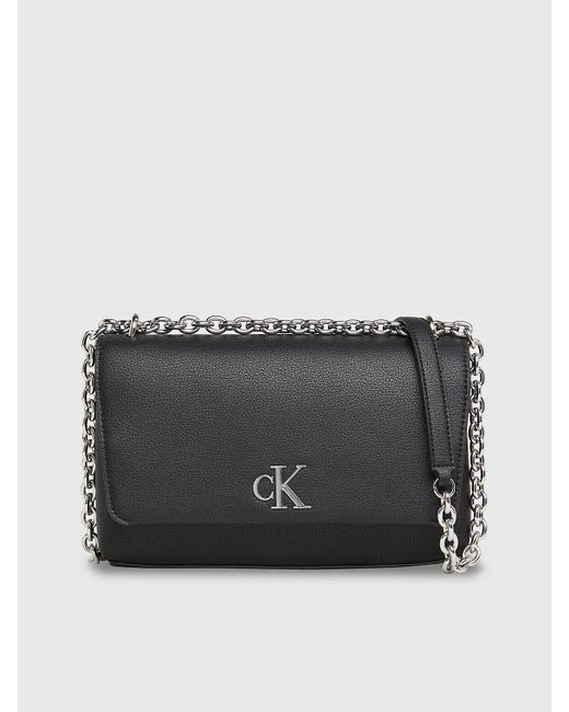 Calvin Klein Black Convertible Shoulder Bag