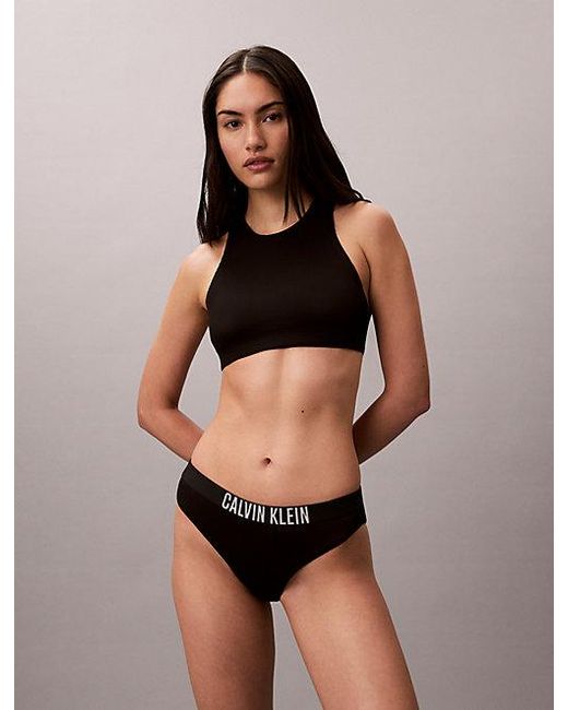 Calvin Klein Bralette Bikinitop in het Black