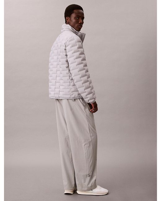 Calvin Klein Multicolor Lightweight Quilted Packable Puffer Jacket for men