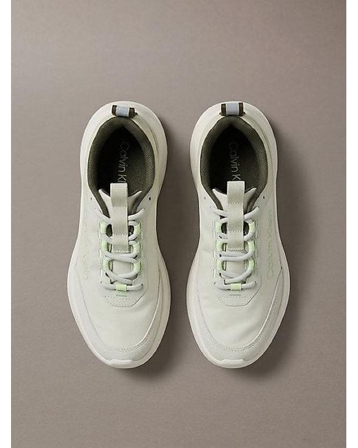 Calvin Klein Multicolor Ck Curve Lightweight Runner Trainers