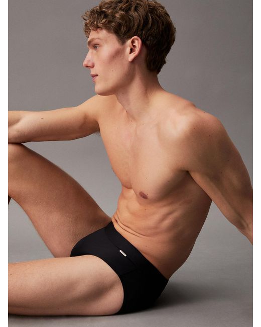 Calvin Klein Blue 2 Pack Swim Briefs Gift Set for men
