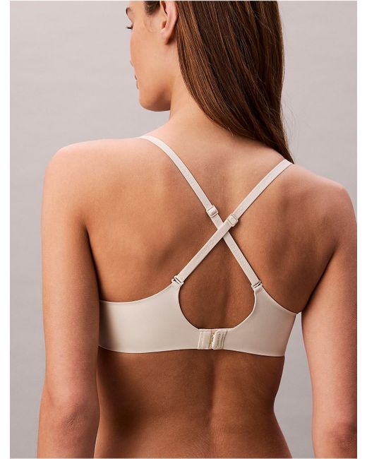 Calvin Klein Multicolor Perfectly Fit Lace Push Up Plunge Bra