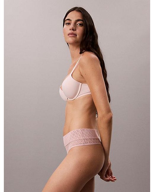 Calvin Klein Multicolor Brazilian Briefs Icon Logo Lace