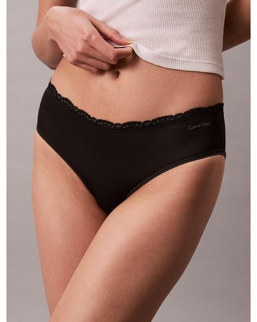 Calvin Klein Gray 3 Pack Hipster Panties