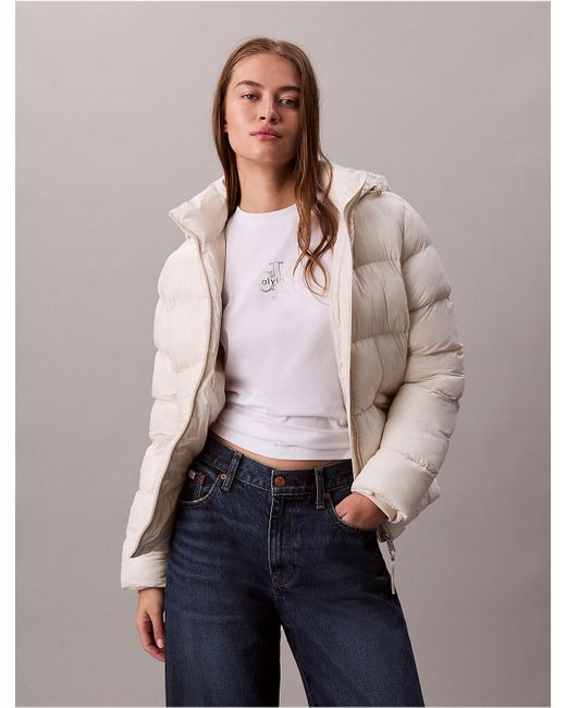 Calvin Klein Natural Calvin Klein Slim Puffer Jacket