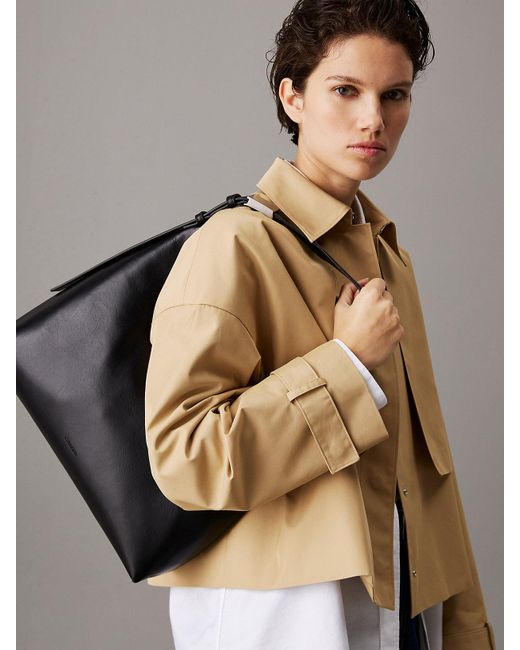 Calvin Klein Gray Hobo Bag