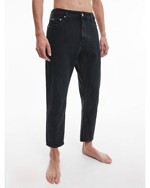 Calvin Klein Dad Jeans in Black für Herren