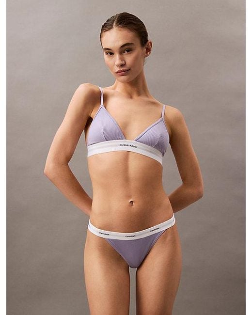Calvin Klein String in het Brown