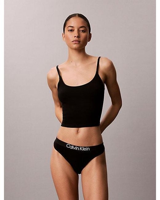 Calvin Klein Pink 5 Pack Thongs Maximum Cotton