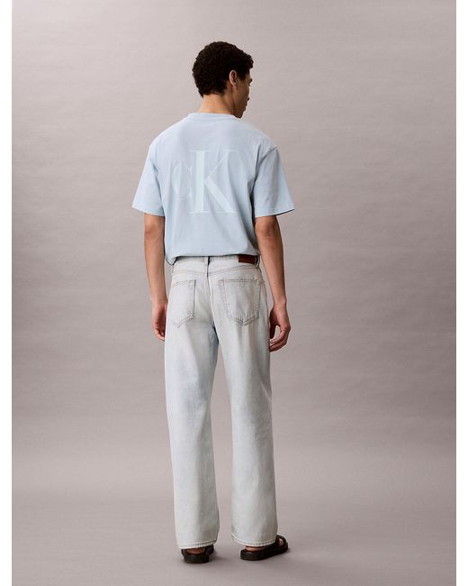 Calvin Klein Gray 90's Straight Jeans for men
