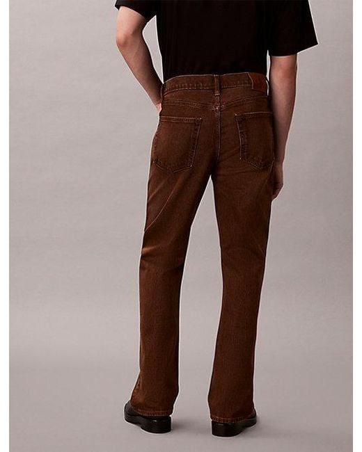Calvin Klein Brown Jeans Bootcut Jeans for men