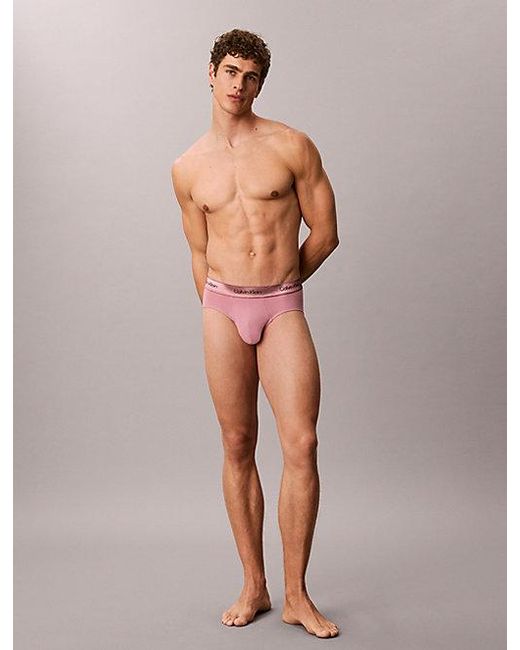 Calvin Klein Gray 3 Pack Briefs for men