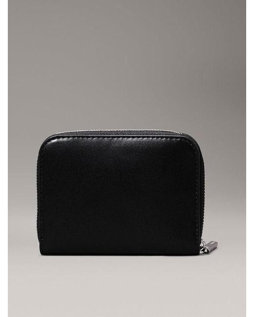 Calvin Klein Black Rfid Zip Around Wallet