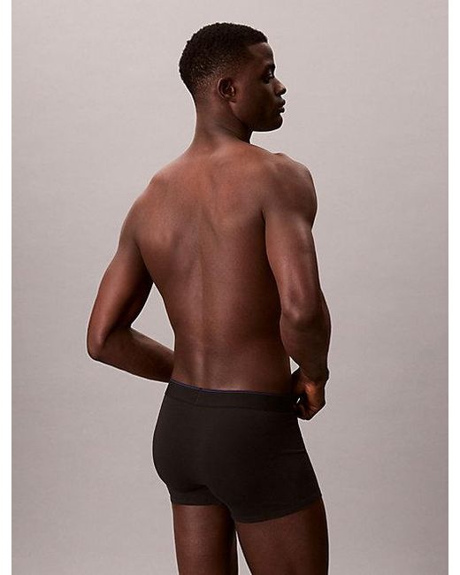 Calvin Klein Blue 3 Pack Trunks for men