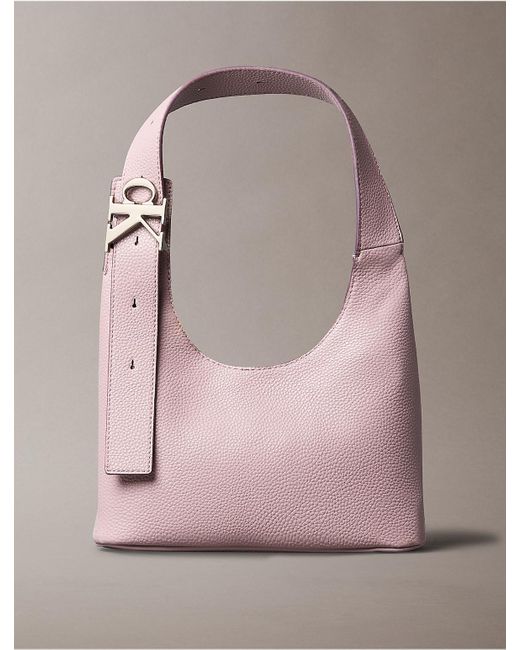 Calvin Klein Pink Archive Hardware Mini Shoulder Bag