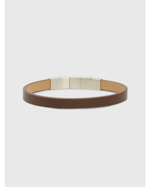 Calvin Klein White Bracelet - Minimalistic Squares for men