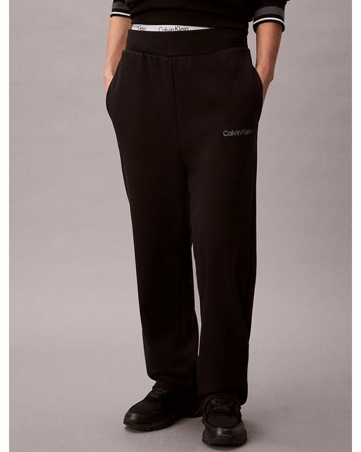 Calvin Klein Black French Terry Joggers