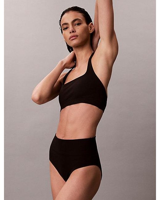 Calvin Klein Black Shapewear Bikini Bottoms Ck Icon