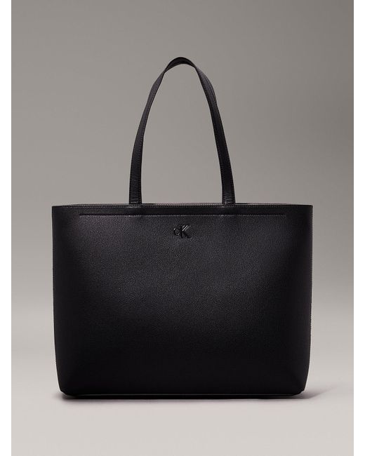 Calvin Klein Black Slim Tote Bag