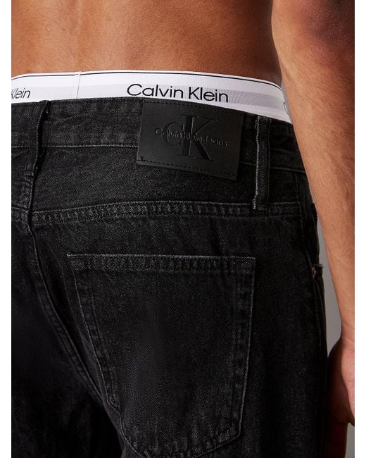 Calvin Klein Black 90's Loose Jeans for men