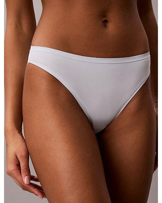 Calvin Klein Brown Bikini Briefs Perfectly Fit