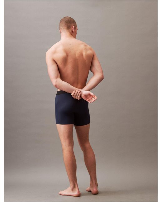 Calvin Klein Gray Intense Power Tonal Ultra Cooling Boxer Brief for men