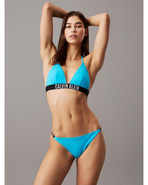 Calvin Klein Blue Bikini Bottoms