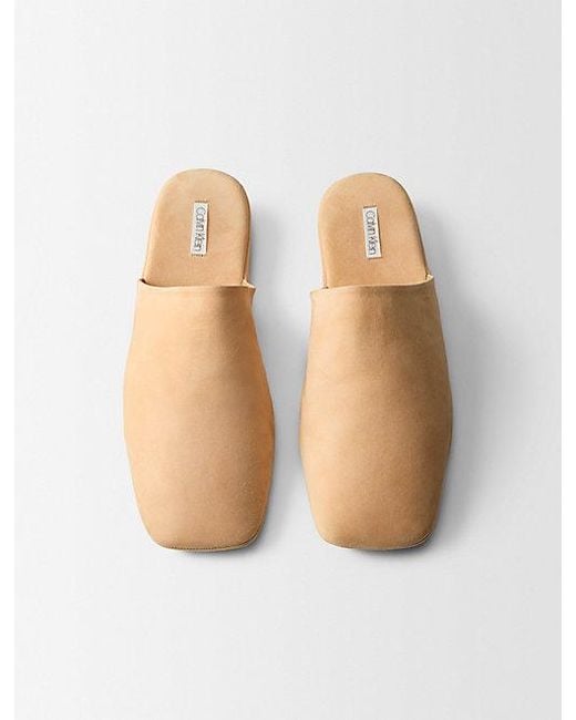 Calvin Klein White Hugh Slipper
