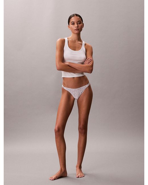 Calvin Klein Multicolor Dipped String Thong