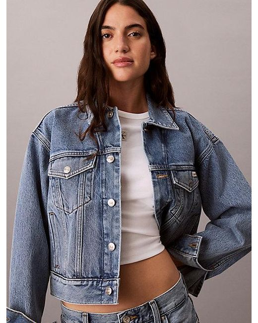 Calvin Klein Blue Jeans 90S Denim Jacket