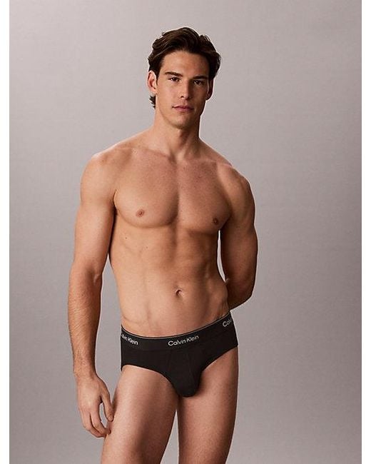 Calvin Klein Multicolor 5 Pack Briefs Icon Cotton Stretch for men