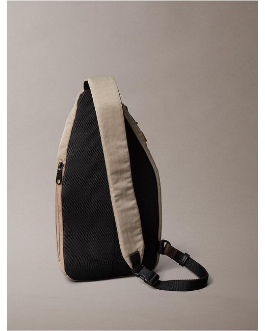 Calvin Klein Multicolor Mesh Front Sling Bag for men