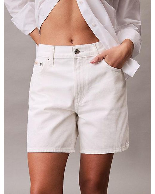 Calvin Klein Multicolor 90S Denim Shorts