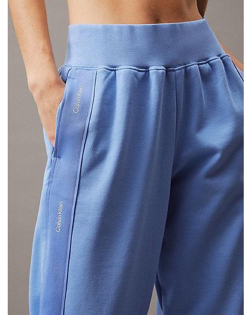 Calvin Klein Blue Sport Fleece Joggers