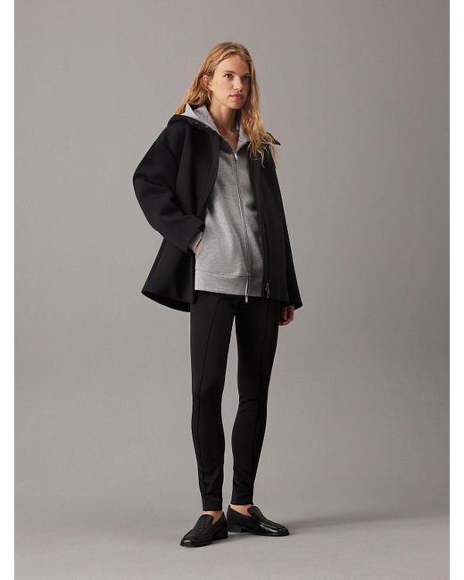 Calvin Klein Black Slim Technical Stretch Leggings