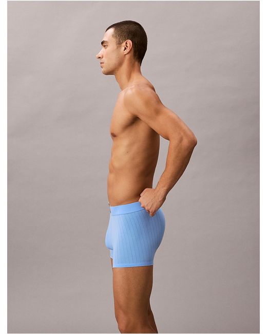 Calvin Klein Blue Trunks Heritage Classic Cotton for men