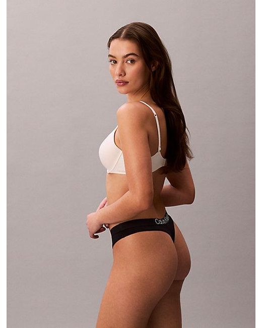 Calvin Klein 5-Pack Strings in het Gray