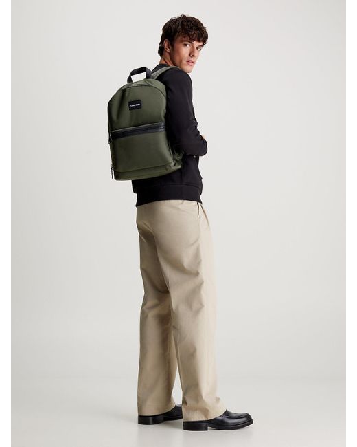 Calvin Klein Green Round Backpack for men