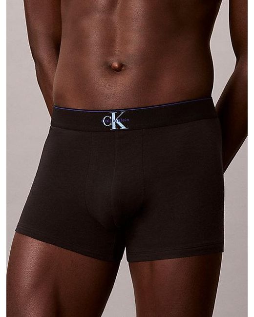 Calvin Klein Blue 3 Pack Trunks for men