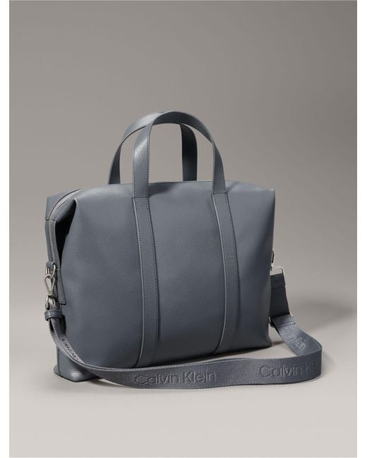 Calvin Klein Gray All Day Commuter Bag for men