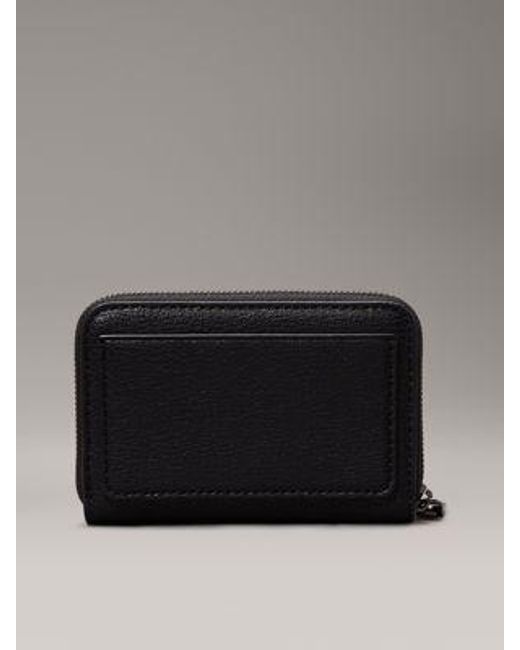 Calvin Klein Black RFID-Portemonnaie mit Rundum-Reißverschluss
