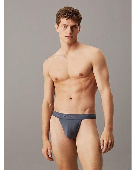 Calvin Klein String in het Gray voor heren
