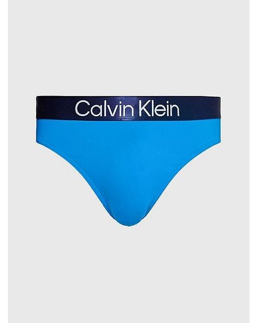 Calvin Klein Zwembroek - Ck Steel in het Blue voor heren