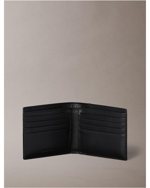 Calvin Klein Gray Hardware Logo Wallet for men