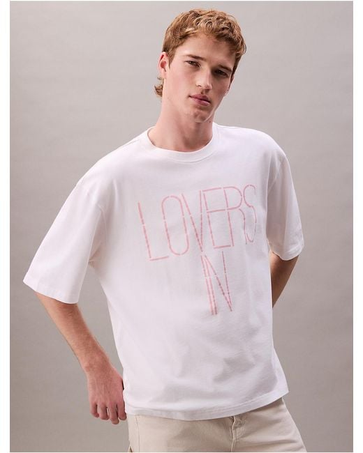 Calvin Klein Pink Marc Hundley Pride Lovers for men