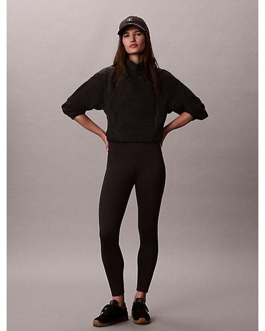 Calvin Klein Black Sport Soft Sport 7 8 Leggings