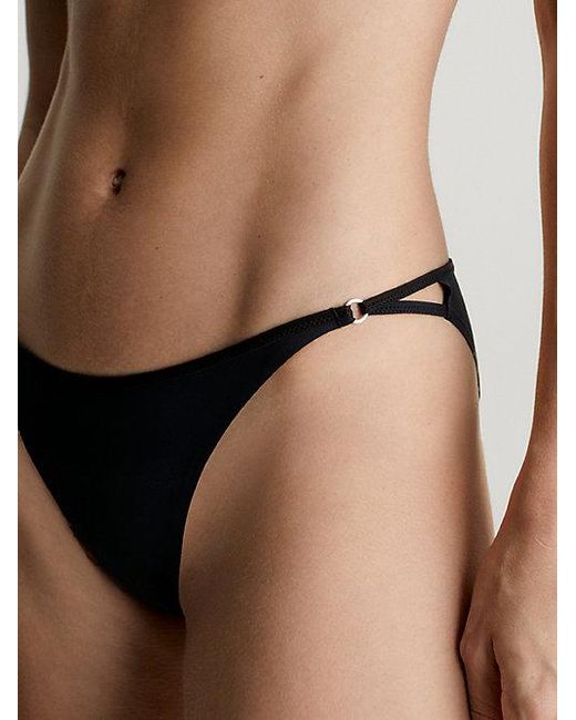 Calvin Klein Black Bikini Briefs Minimalist