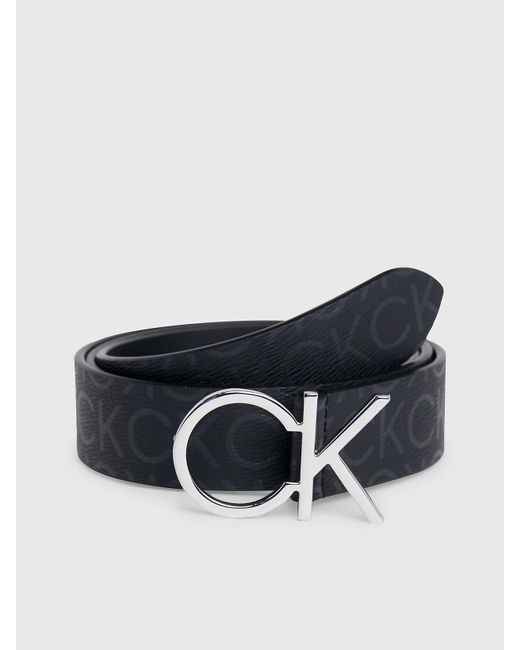 Calvin Klein Blue Logo Belt