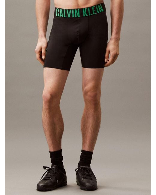 Calvin Klein Black Tight Gym Shorts for men